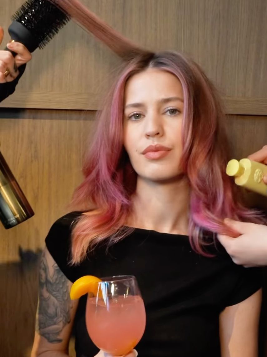 Pastel hair: is Bellini the softest colour trend right now?